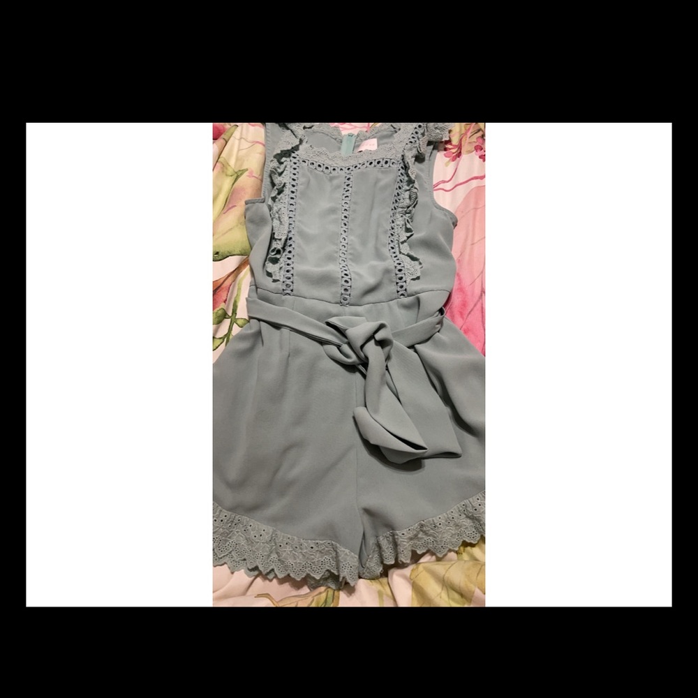 Mint boutique romper